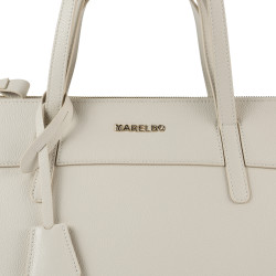 Damentasche Schultertasche 047g biz panna