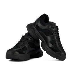 Damen Sportschuhe 6102 schwarz kombiniert
