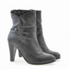 Damenschuhe 1112 schwarz kombiniert