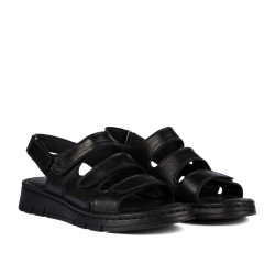 Damensandalen 5121 schwarz
