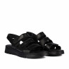 Damensandalen 5121 schwarz