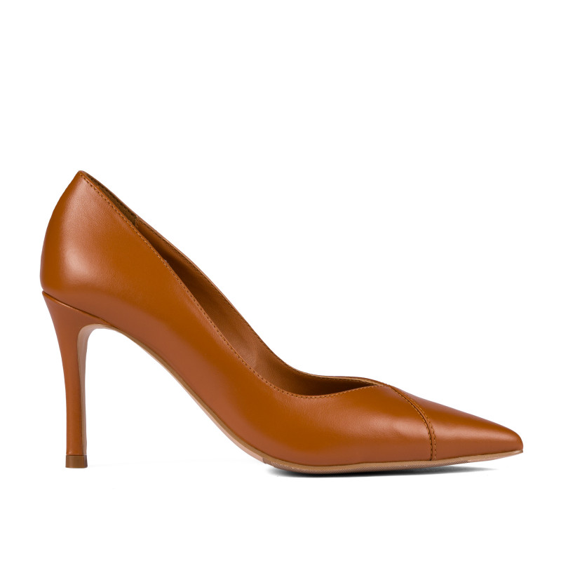 Elegante Damenschuhe 1325 Cognac Braun