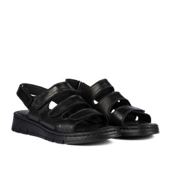 Damensandalen 5121 schwarz