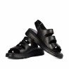 Damensandalen 5121 schwarz