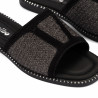 Damensandalen 5128 Schwarz kombiniert