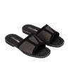 Damensandalen 5128 Schwarz kombiniert