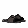 Damensandalen 5128 Schwarz kombiniert