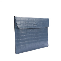 Laptop-Hülle 309g 01 Croco Blau