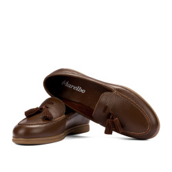 Damenmokassins 6096 Biz-Kastanie