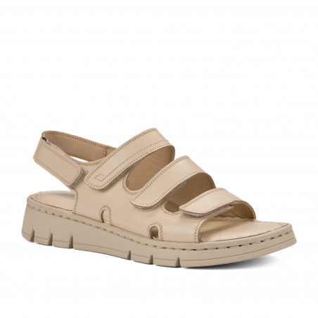 Damen Sandalen 5121 Creme