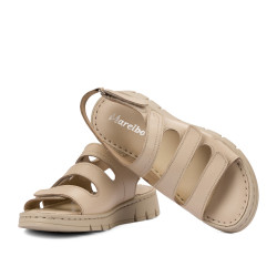 Damen Sandalen 5121 Creme