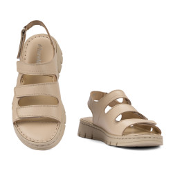 Damen Sandalen 5121 Creme