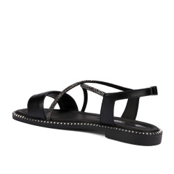 Damen Sandalen 5127 in Schwarz kombiniert