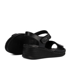 Damensandalen 5122 schwarz