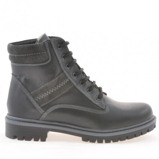 Jugendstiefel 432 schwarz Jugendstiefel 432 schwarz