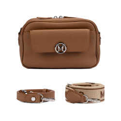 Damen-Umhängetasche 014g 01 biz braun