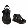 Damensandalen 5126 schwarz