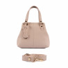 Damen Schultertasche 004-1g Vanille