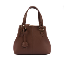 Damentasche Schultertasche 004-1g Cognac