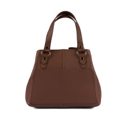 Damentasche Schultertasche 004-1g Cognac
