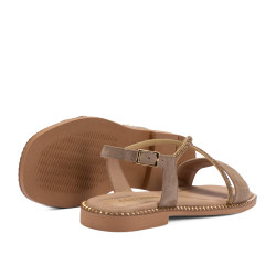 Damensandalen 5127 kombinierter Sand