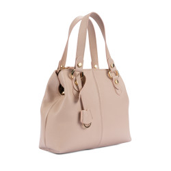 Damen Schultertasche 004-1g Vanille