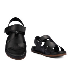 Herrensandalen 368 Schwarz