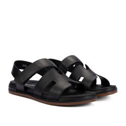 Herrensandalen 368 Schwarz