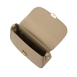 Handtasche Damen 022g hellgrau