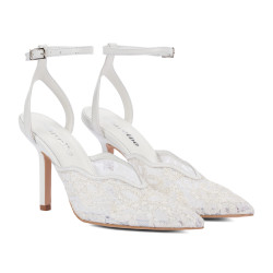 Damen Sandalen 1370 kombiniert weiß