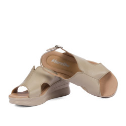Damensandalen 5124 Sandfarbe