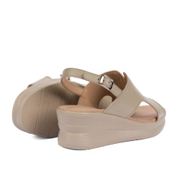 Damensandalen 5124 Sandfarbe