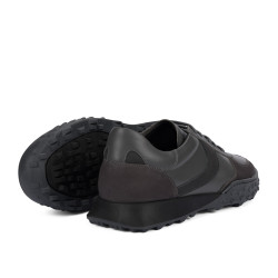 Herrensneaker 9001 grau kombiniert