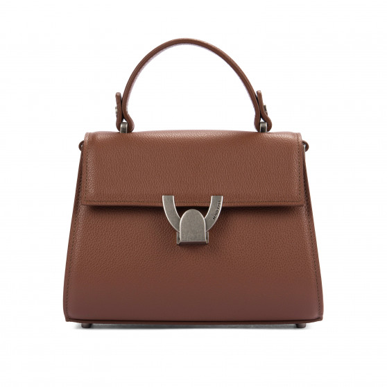 Damen-Umhängetasche 032g 01 Cognac
