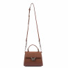 Damen-Umhängetasche 032g 01 Cognac