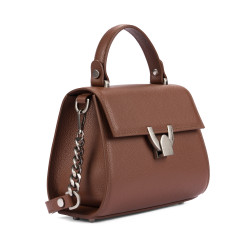 Damen-Umhängetasche 032g 01 Cognac
