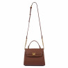 Damentasche zum Umhängen 033g Cognac