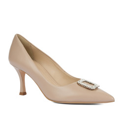 Elegante Damenschuhe 1318 Beige