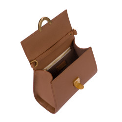 Damentasche Schultertasche 032g golden brown