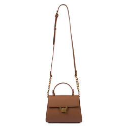 Damentasche Schultertasche 032g golden brown