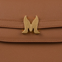 Damentasche zum Umhängen 033g golden brown