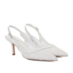 Damen-Sandalen 1368 weiß kombiniert