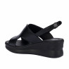 Damensandalen 5124 schwarz