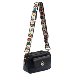 Damentasche Schultertasche 014g schwarz