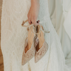 Damensandalen 1370 beige kombiniert