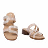 Damensandalen 5130 Puder kombiniert