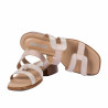 Damensandalen 5130 Puder kombiniert