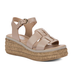 Damensandalen 5129 Sandfarbe