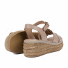Damensandalen 5129 Sandfarbe