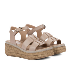 Damensandalen 5129 Sandfarbe